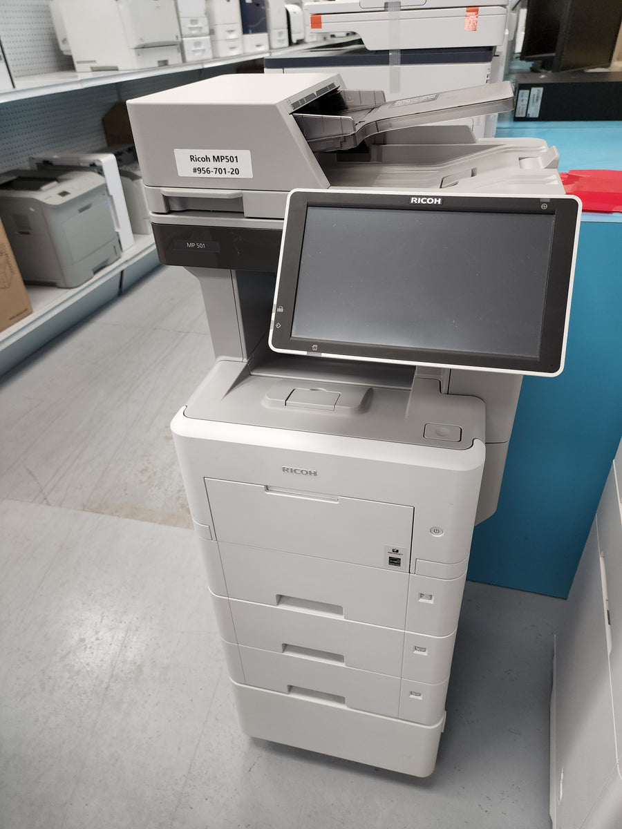 $35/Month Ricoh MP 501 Black and White Multifunction Copier
