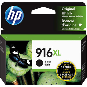 Absolute Toner 3YL66AN HP #916XL BLACK ORIGINAL INK CARTRIDGE HP Ink Cartridges