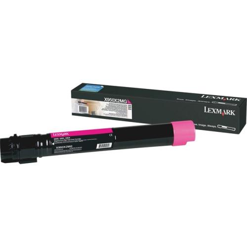 X950X2MG LEXMARK X95X  MAGENTA CARTRIDGE  22K