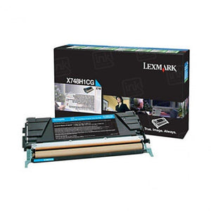 Absolute Toner X746A1CG LEXMARK X746, X748 CYAN RETURN PGM TONER 7K Original Lexmark Cartridges