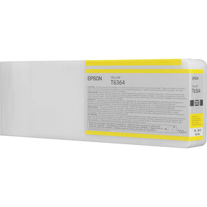 Absolute Toner T636400 EPSON ULTRACHROME HDR YELLOW INK, 700ML, STYLUS PRO Epson Ink Cartridges