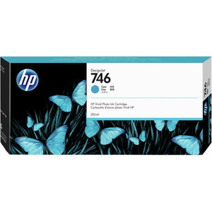 Absolute Toner P2V80A HP #746 300 ml Cyan Ink Crtg HP Ink Cartridges