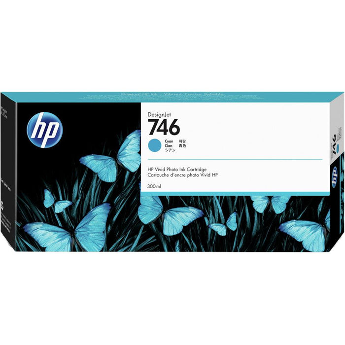 P2V80A HP #746 300 ml Cyan Ink Crtg