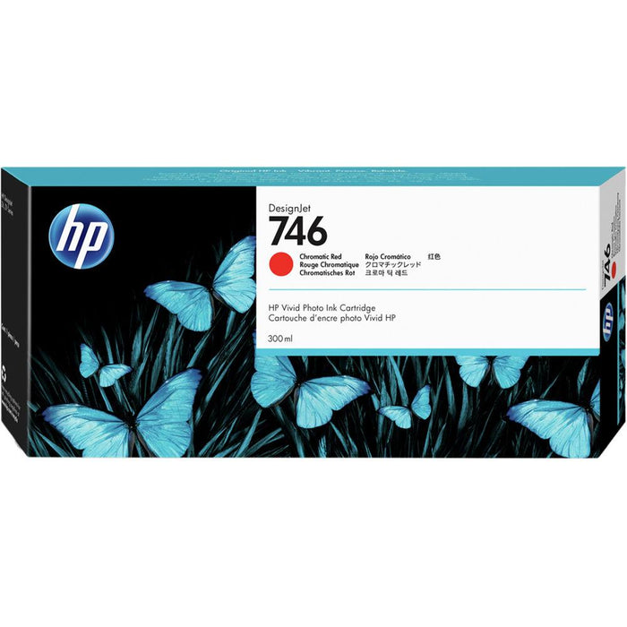 P2V81A HP #746 300 ml Chrmtc Red Ink Crtg