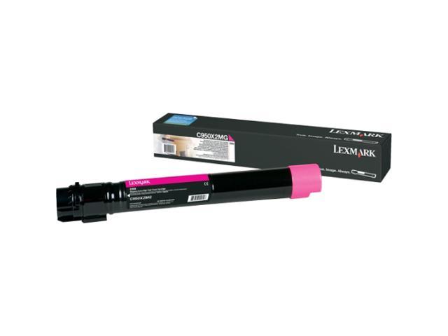 C950X2MG LEXMARK C950 MAGENTA TONER CARTRIDGE  22K