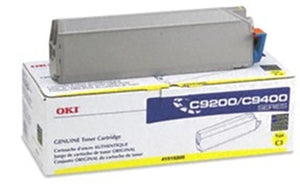 Absolute Toner 41515205 C9200/C9400 SERIES YELLOW TONER CARTRIDGE TYPE C3 Original Oki Data Cartridges