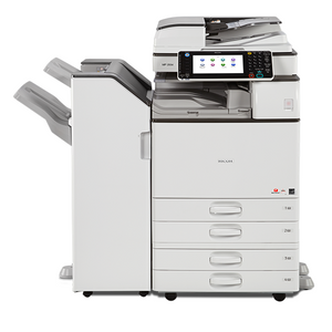 $45/Month Ricoh 11x17 MP 3554 Tabloid/Ledger-Size Monochrome Laser Multifunction Photocopier Printer Scanner