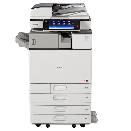 $49/Month Ricoh MP C3503 All-In-One Color Laser Printer 11X17, 12x18 With Automatic Duplex Printing And High Quality Output - ALL-INCLUSIVE LEASE TO OWN