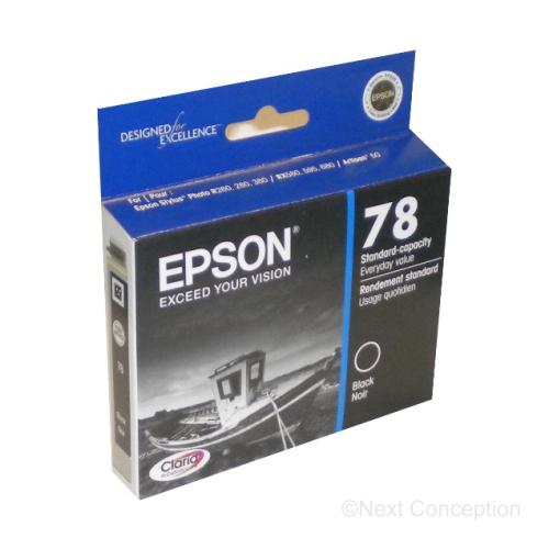 T078120S EPSON CLARIA HIDEF INK BLACK
