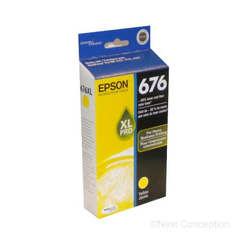 T676XL420S EPSON 676XL YELLOW INK  WORKFORCE PRO 4020/4530/