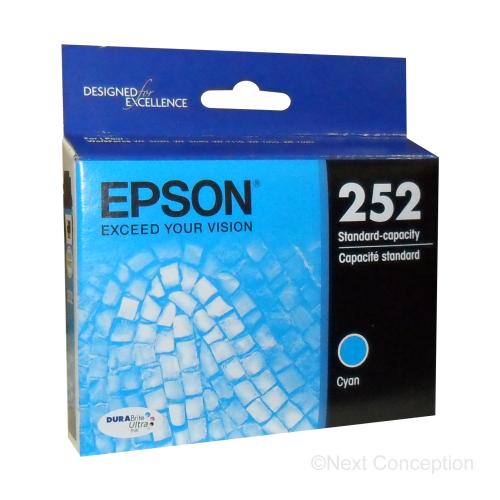 T252220S EPSON DURABRITE ULTRA CYAN INK WF3620/3640/7110/76