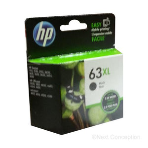 Absolute Toner F6U64AN#140 HP #63XL BLACK INK FOR DESKJET 1110, 2130, 3630 HP Ink Cartridges