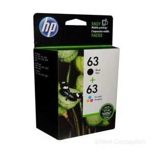 Absolute Toner L0R46AN#140 HP #63 CLR/BLK COMBO INK FOR DESKJET 1110, 2130 HP Ink Cartridges