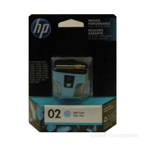 C8774WN#140 HP #02 CA LIGHT CYAN PRINT CARTRIDGE