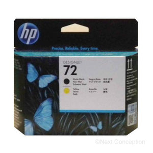 Absolute Toner C9384A HP #72 MATTE BLACK / YELLOW PRINTHEAD HP Ink Cartridges