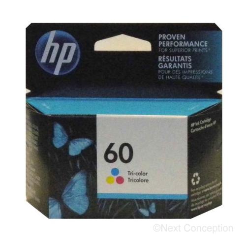 CC643WN#140 HP #60 TRICOLOR INK CARTRIDGE