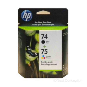 Absolute Toner CC659FN#140 HP #74/75 RETAIL COMBO PACK HP Ink Cartridges
