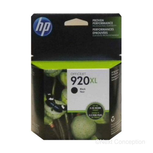CD975AN#140 HP #920XL BLACK OFFICEJET INK CARTRIDGE