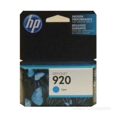 CH634AN#140 HP #920 CYAN OFFICEJET INK CARTRIDGE