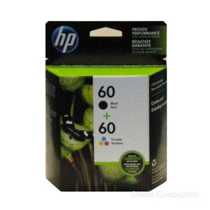 Absolute Toner N9H63FN#140 HP #60 BLK/COL PACK OLD CD947FC#140/E5Y62FC#140 HP Ink Cartridges