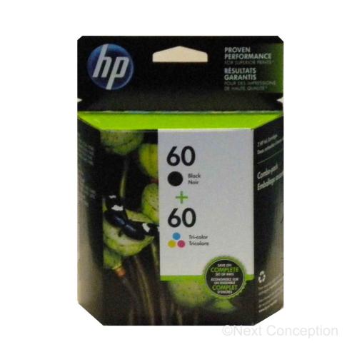 N9H63FN#140 HP #60 BLK/COL PACK OLD CD947FC#140/E5Y62FC#140
