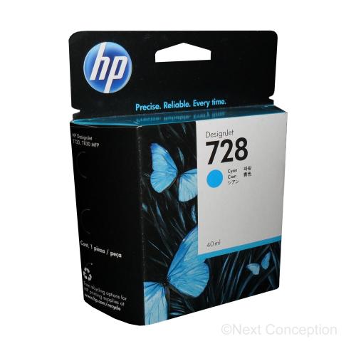 F9J63A HP #728 40ML CYAN INK CRTG