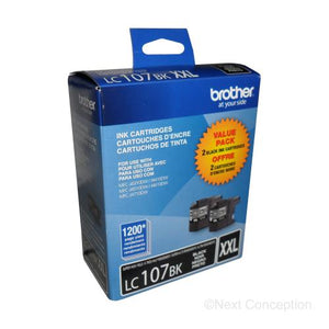 Absolute Toner LC1072PKS BLACK 2PKS SUPER HY INK FOR MFCJ4410DW/MFCJ4510DW/ Brother Ink Cartridges