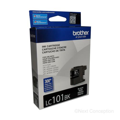 LC101BKS BLACK REGULAR YIELD (300 PAGES) INK FOR MFCJ870DW