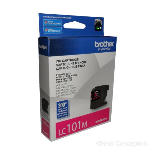 LC101MS MAGENTA REGULAR YIELD (300 PAGES) INK CARTRIDGE