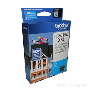 Absolute Toner LC3019CS CYAN INK FOR MFCJ6530DW, MFCJ6930DW 1.5K Brother Ink Cartridges