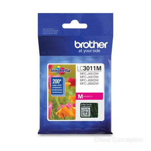 Absolute Toner LC3011MS MAGENTA INK FOR MFCJ491DW, MFC690DW 0.2K Brother Ink Cartridges