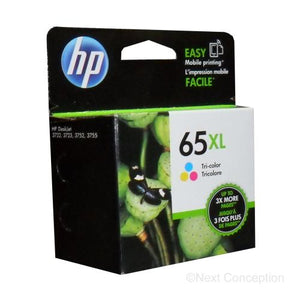 Absolute Toner N9K03AN#140 HP #65XL TRICOLOR HY INK FOR DESKJET 3723/3752/ HP Ink Cartridges