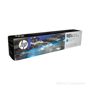 Absolute Toner L0R09A HP #981X CYAN HIGH YIELD PAGEWIDE FOR 556DN/586DN 10K Original HP Cartridges