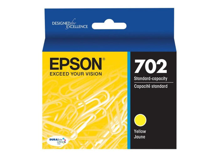 T702420S EPSON DURABRITE ULTRA YELLOW INK CARTRIDGE W/SENSOR