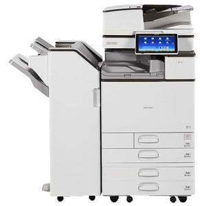 $59/Month Ricoh MP C4504 All-In-One Color Duplex Printer 11X17, 12X18, 300GSM With Prints Up To 45 Pages Per Minute