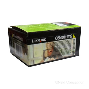 Absolute Toner C540H1YG C54X/X54X YELLOW HIGH YIELD RETURN PROGRAM TONER CA Original Lexmark Cartridges