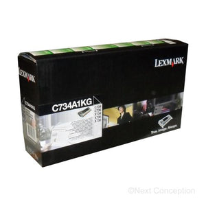 Absolute Toner C734A1KG C73X/X73X BLACK RETURN PROGRAM TONER CARTRIDGE 8K Original Lexmark Cartridges