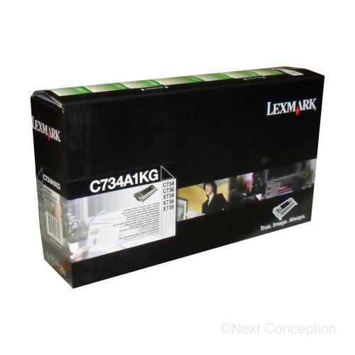 C734A1KG C73X/X73X BLACK RETURN PROGRAM TONER CARTRIDGE 8K