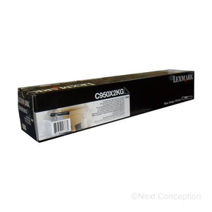 Absolute Toner C950X2KG LEXMARK C950 BLACK TONER CARTRIDGE  32K Original Lexmark Cartridges