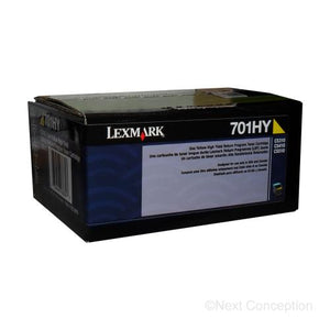 Absolute Toner 70C1HY0 LEXMARK 701HY YELLOW HIGH YIELD RETURN PROGRAM TONER Original Lexmark Cartridges