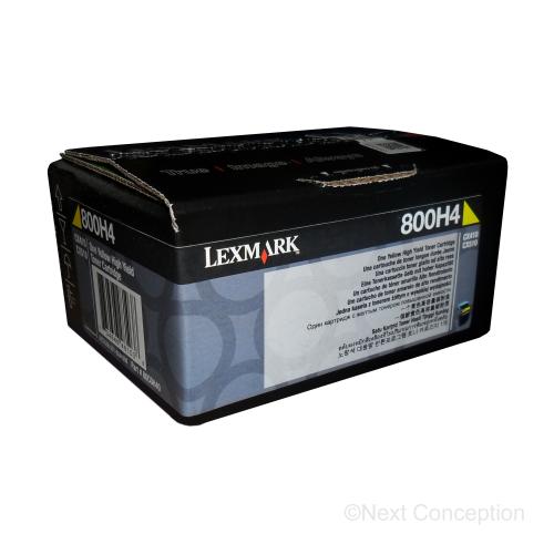 80C0H40 LEXMARK 800H4 CX410/510 YELLOW HIGH YIELD TONER CART