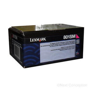 Absolute Toner 80C1SM0 LEXMARK 801SM CX3/4/510 MAGENTA STANDARD YIELD RETUR Lexmark Ink Cartridges