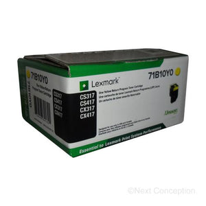 Absolute Toner 71B10Y0 LEXMARK CS/X317/417/517 YELLOW RET PROG TONER 2.3K Original Lexmark Cartridges
