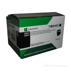 Absolute Toner 71B1HK0 LEXMARK CS/X417/517 BLACK HY RETURN PROGRAM TONER 6K Original Lexmark Cartridges