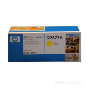 Absolute Toner Q2672A HP #309A YELLOW CLJ 3500 PRINT CARTRIDGE Original HP Cartridges