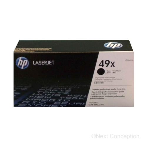 Q5949X HP #49X BLACK HIGH YIELD TONER FOR LJ 1320/3390/3392