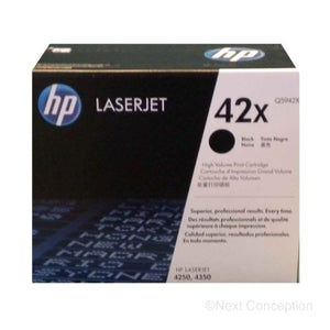Absolute Toner Q5942X HP #42X BLACK HIGH YIELD LJ 4250/4350 CARTRIDGE 20K Original HP Cartridges