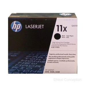 Absolute Toner Q6511X HP #11X BLACK CARTRIDGE HIGH YIELD FOR LJ 2400 SERIES Original HP Cartridges