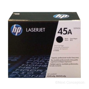 Absolute Toner Q5945A HP #45A BLACK PRINT CARTRIDGE FOR LJ 4345 MFP 18K Original HP Cartridges