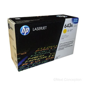 Absolute Toner Q5952A HP #643A YELLOW CARTRIDGE FOR COLOR LASERJET 4700 Original HP Cartridges